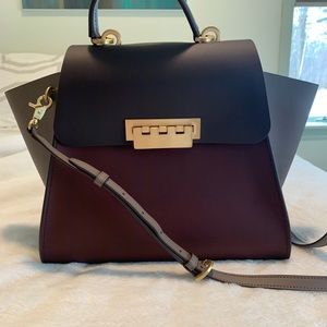 ZAC Zac Posen Eartha Top Handle block-vino- multi